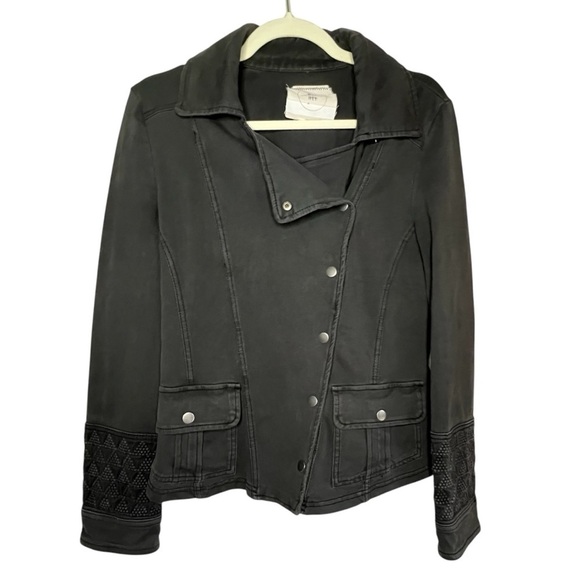 Anthropologie Hei Hei Cadre Knit Military Jacket Size Small - Picture 2 of 13